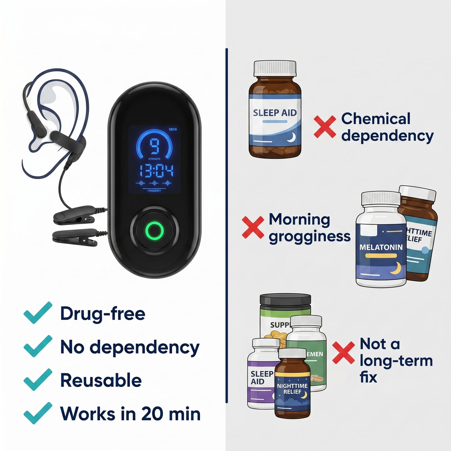 STILNESS™ Vagus Nerve Sleep Device